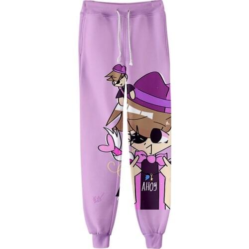 BSLNXNMA Minitoon 3D Casual Pants Men Fitness Workout Pants Sweatpants Smalls Trousers Jogger Pants