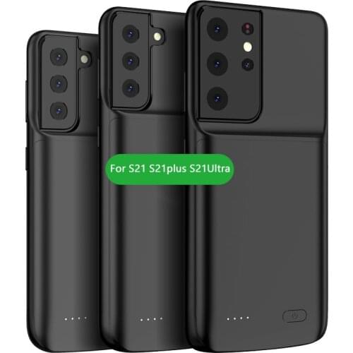 Power Bank Battery Charger Case for Samsung Galaxy S21 Ultra S21 Plus Battery Case for Samsung S21 Plus Power Bank Charging Case