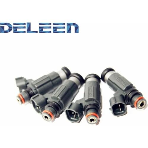 Deleen 4x High impedance Fuel Injector CDH166 / FJ345 / FJ412 For Suzuk Car Accessories