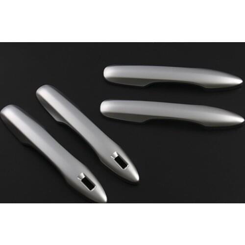 ABS Chrome Door Handle Cover Trim for Toyota Prius PHV/50 Durable Car Accessories Stainless Steel Sticker Car Styling