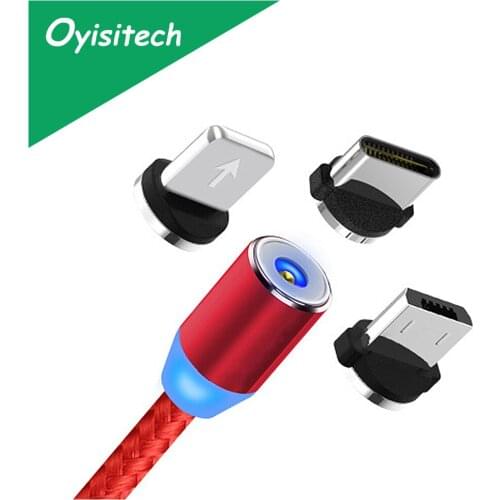 USB Type C Micro USB Cable Fast Charging Cable Magnet Charger Data Charge Micro USB Cable Mobile Phone Magnetic Cable USB Cord