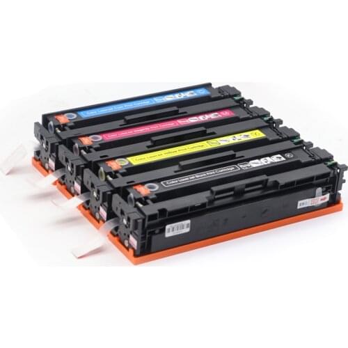 4pcs CF400A CF401A 402 403A 201A CF400 Compatible Toner Cartridge For HP Color LaserJet Pro M252dn 252n MFP M277dw 277n M274n