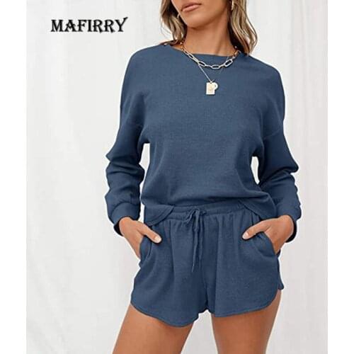 MAFIRRY Women's Knitted Pajamas