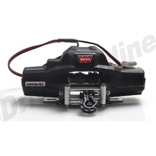 Metal Automatic Double Motor Simulated Winch for 1/10 RC Crawler Car Traxxas TRX4 Axial SCX10 RC4WD D90 D110 TF2 Tamiya CC01