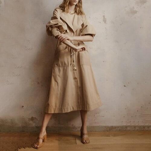 Женские длинные тренчи Modphy China At AliExpress