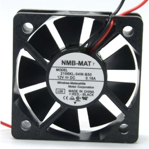 NEW NMB-MAT NMB 5015 5cm 12V 0.18A ATX 2106KL-04W-B50 cooling fan