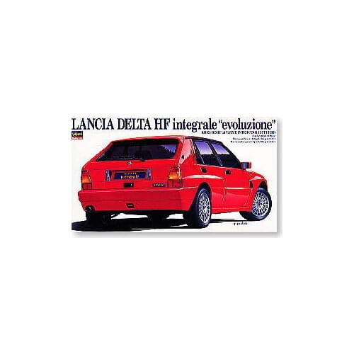 Hasegawa Plastic Assembly Car Model 1/24 Scale Lancia Delta HF Integrale Evoluzione Adult Collection DIY Assembly Kit 24009