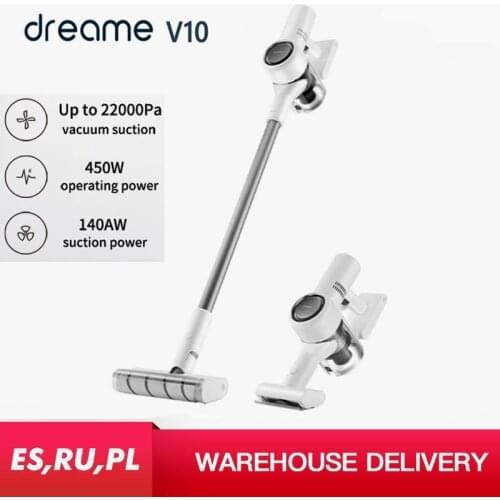 Dreame V10 Vacuum Cleaner Handheld Cordless Portable Carpet Dust Collector Wireless Sweep Clean for Xiaomi Home Cyclone