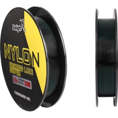 Durable Fluorocarbon Nylon Fishing Line super stong Monofilament Fishing Line Thread Bulk Spool All Size 0.4 To 8.0