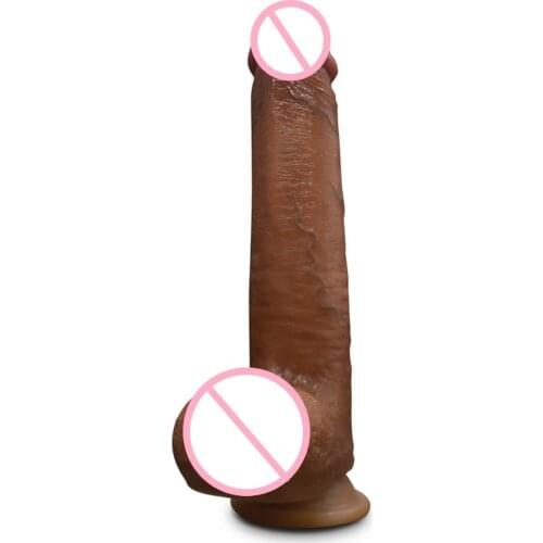 10 Inches Realistic Dildo soft silicone Super Huge Big Penis With Suction Cup Sex Toys for Woman Anal Masturbation Vibrator