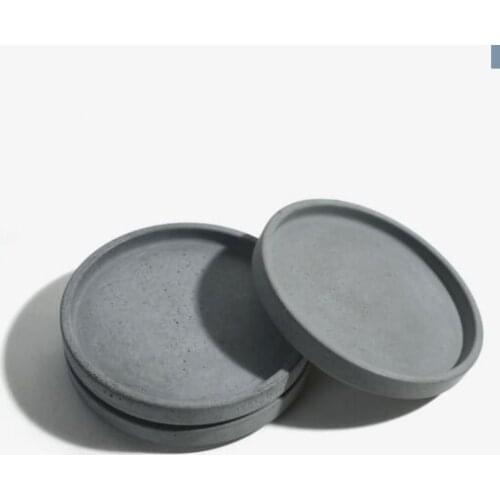 Water concrete dish handmade silicone mold silicone molds hexagon Cement plate cup fruit plates Cement mold water concretemolds