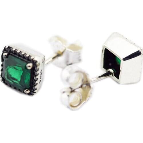 Timeless Elegance Stud Earring 100% 925 Sterling-Silver-Jewelry Free Shipping