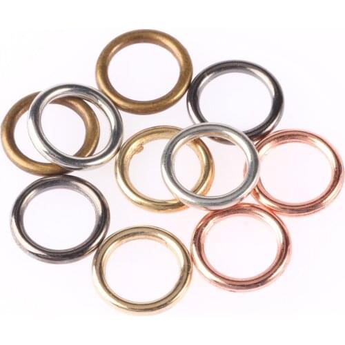 10mm 12mm 15mm Multi Color CCB Jump Rings Jewelry Findings Loop Split Rings Supplies for Jewelry Making Handmade DIY Accessories