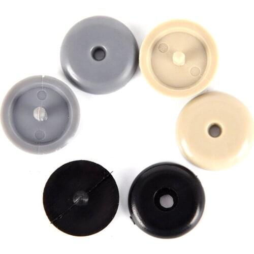 10pcs Retainer Fasteners Stop Buttons For Lada Opel Renault Corolla POM Nylon Seat Belt Buckle Stopper