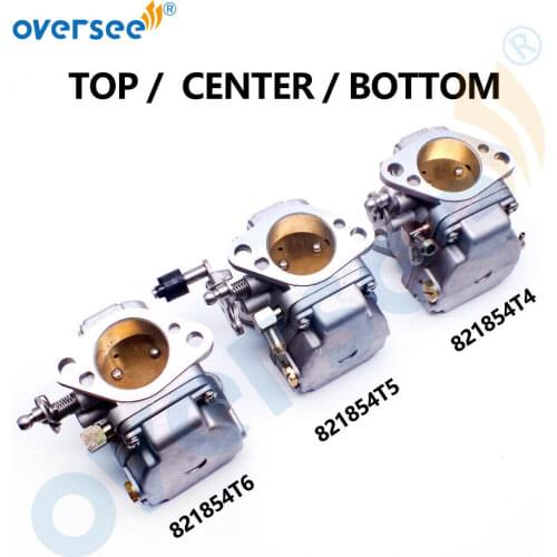 3pcs/set Carburetor Kit 821854T4 821854T5 821854T6 For Mercury Marine Outboard 40HP 2T