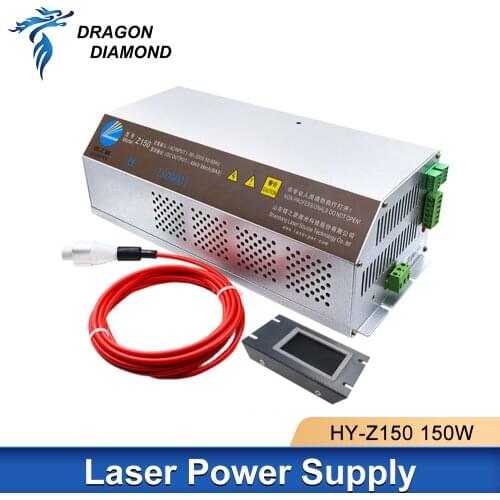 DRAGON DIAMOND 150-180W CO2 Laser Power Supply AC90-250V Z150 For Laser Engraver and Cutting Machine