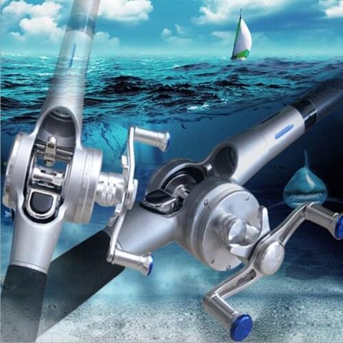 Hollow Rod 3.6-6m new Kevlar Lightning dual hollow rod metal reel Superhard Internal line guide big spree