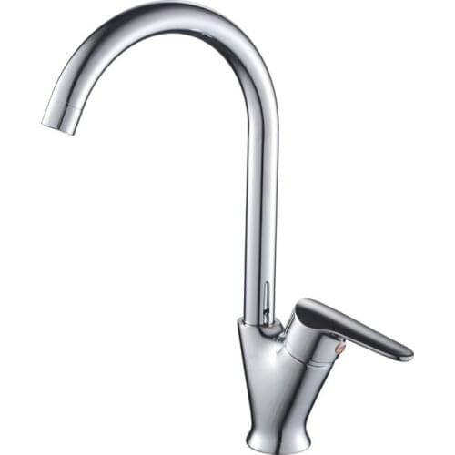 Modern Kitchen Faucet Single Handle Deck Mounted Basin Sink Tap Copper Cold and Hot Water Mixer Tap Crane Bathroom Accessories