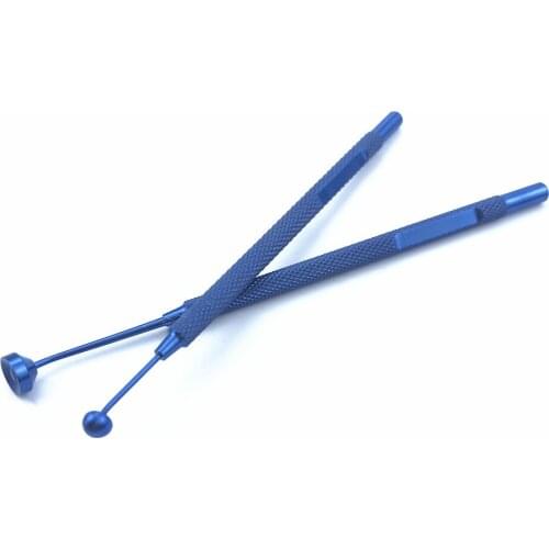 Titanium caro/avalos flap smoother ophthalmic eye instrument