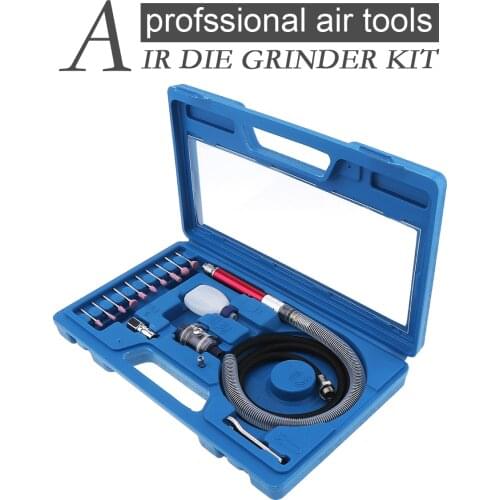 TORO Portable 16 in 1 High Speed 58000RPM Micro Air Grinder Kit Professional Pneumatic Tools for Grinding Carving Engraving