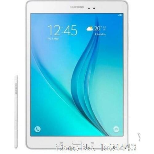 2PCS Screen Protector Film Anti-fingerprint Protective Stickers Tablet Film for For Samsung Galaxy Tab A 9.7 T550 T555