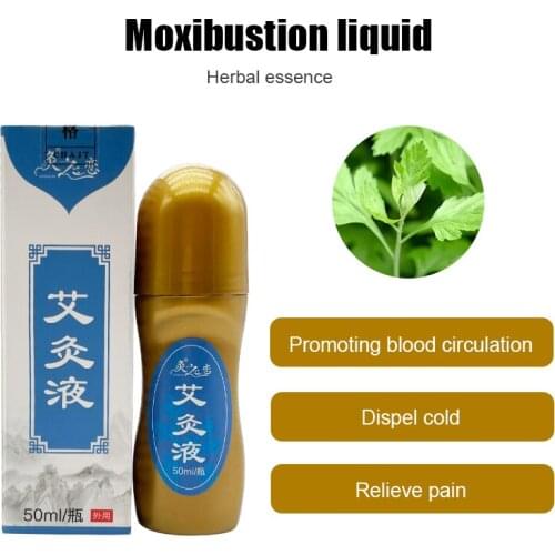 50ML Rolling-ball Type Moxibustion Liquid Relieves Cervical Spine Pain From Cold And Frozen Shoulder And Lumbar Muscle Strain