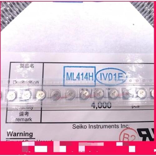 10~50PCS Brand new imported ML414H ML414H-IV01E 3V button battery can be recharged memory battery Seiko