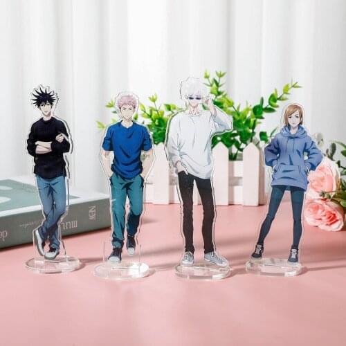 2021 Japan Anime Jujutsu Kaisen Acrylic Figure Stand photo Model Plate Desk Decor Cosplay Standing Photo