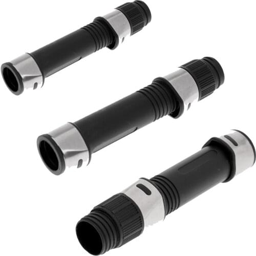 3 Pieces Fly Fishing Spinning Reel Mount Anchor Reel Seat Wheel Rod Clip Seat 16 18 20mm