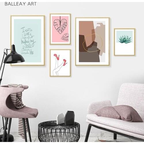 Abstract Art Prints Minimalist Line Nordic Wall Art Canvas Painting Fashion Posters And Prints Wall Pictures For Living Room