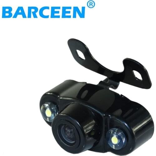 Car Rearview Rear View Camera Parking Camera Viewside Camera Reverse Backup Camera Strong 2 LED Night Vision Car Cam For All Car
