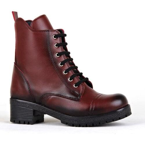 Ankle Boots Chelsea Women Platform Bootie Elastic Band Autumn Winter Ladies Shoes Handmade