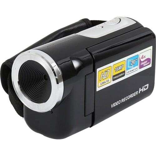 Brand 2.0" TFT LCD Screen Portable Digital HD Video Camera 16MP 4X Zoom Camcorder Mini Video Camera DV DVR