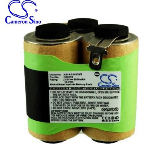 CameronSino 3000mah for AEG Liliput AG1413 Classic 1 520103 Vacuum Battery