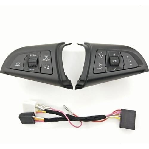 For Chevrolet Cruze 2009-2014 Multifunction Steering Wheel Button Cruise Control Switch Bluetooth Audio Cruise Speed Control