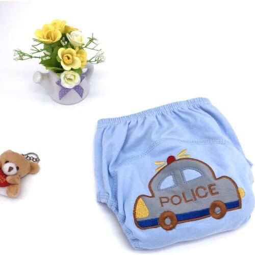 2Pc Baby Training Pants Diaper Reusable Nappy Washable Training Pants 80-90-100