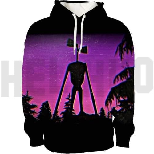 Popular Siren Head Print Men/Women Hooded Sweatshirt Warm and Comfatable Casual Streetwear Hoodies Max Size 4XL Boys/girls Coats