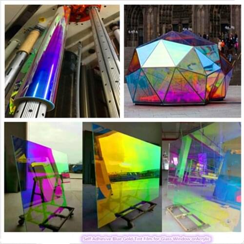 TRANSPARENT COLOURED WINDOW FILM STAINED GLASS SELF ADHESIVE VINYL FABLON 68cmX30m Per Roll Пленка самоклеющаяся Пленка самокл