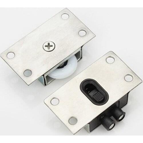 Stainless Steel Sliding Door Wheel Cupboard Pulley Hanging Wardrobe Furniture Home Improvement Appliance