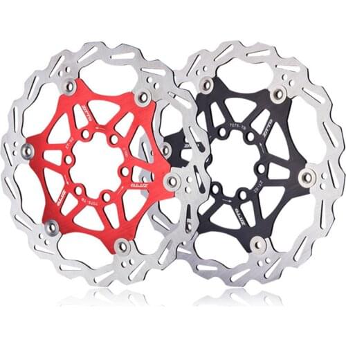 Ultra-light Bicycle Hydraulic Disc Brakes Rotors MTB Bike Road Racing Bike Brake Disc Rotor 160mm Disc Pads with 6 Bolts