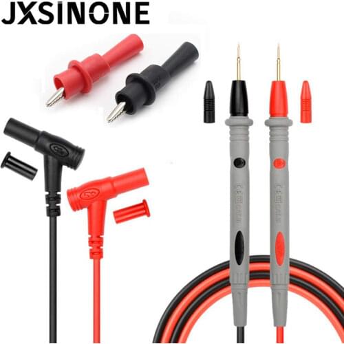 Cleqee P1502B Universal Probe Multimeter Test Leads Multi Tester Needle Tip Lead match with Alligator Clips Pen Cable