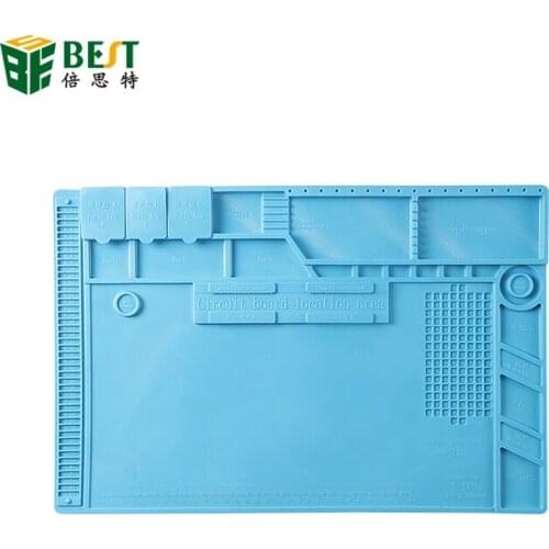High Quality Insulation Pad Heat-Resistant Silicon Soldering Mat Working Pad Desk Platform Solder Rework Repair Tools