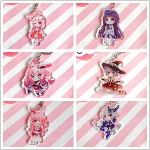 1pcs Anime Honkai Impact 3 Cute Portachiavi Keychain Keyring Pendant nice Present
