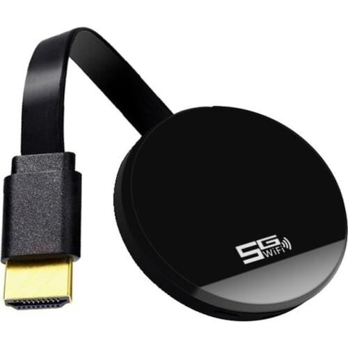 2.4G/5G Dual-Band TV Wireless Same Screen Device Wifi HD TV Stick 1080P Small Screen to Big Screen for Android iOS Windows