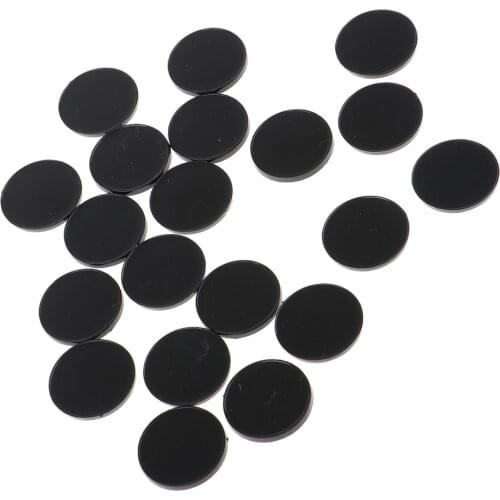 20pcs Plastic Round Model Bases 22mm for Miniature RPG Wargame