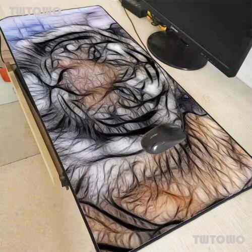 Animal Tiger Large Gamer Big Mouse Pad Mat Computer Mice Pads XXL XL L M Keyboard Desk Mat