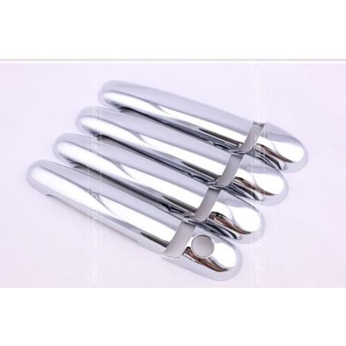 FUNDUOO New ABS Chrome Door Handle Covers trim For Volkswagen VW Golf Jetta Vento MK3 Free Drop Shipping