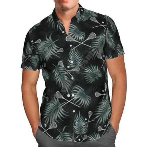Hawaii Shirt Hawaiian beach summer Flower Tennis Printed 3d Mens Shirt Harajuku Tee hip hop shirts 09