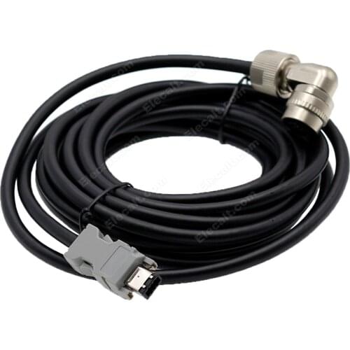 Encoder cable elbow connector for Yaskawa Servo SGM7G/SGMGV JZSP-CVP12-05-E JZSP-CVP12-10-E JZSP-CVP12-15-E JZSP-CVP12-20-E