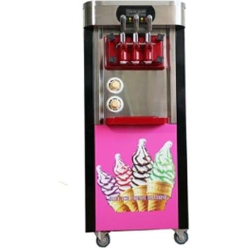 Commercial desktop soft ice cream machine sweet cone ice cream machine 18L / h ice cream maker 1600W
